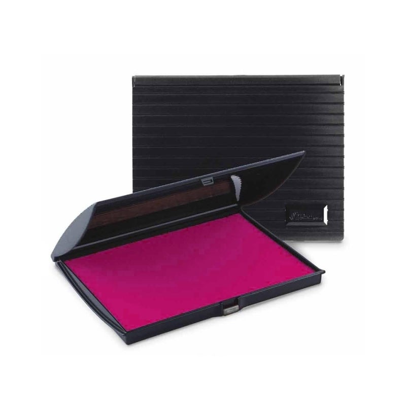 Uimprint Large 5'' x 7'' Felt Rubber Stamp Ink Pad, Fuchsia - Image 1